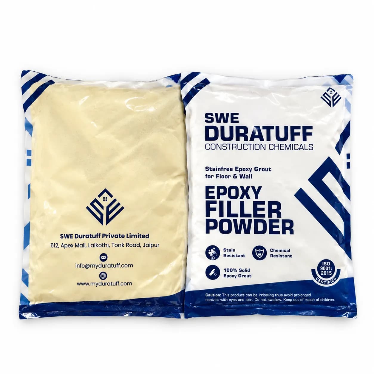 SWE Duratuff Epoxy Grout 5kg Ivory (1 bkt) — image 1