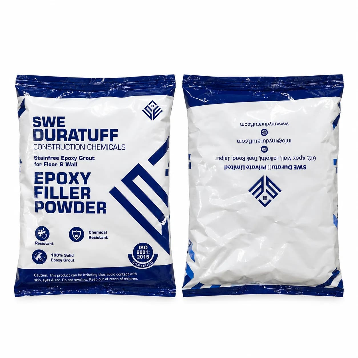 SWE Duratuff Epoxy Grout 5kg White (1 bkt) — image 1