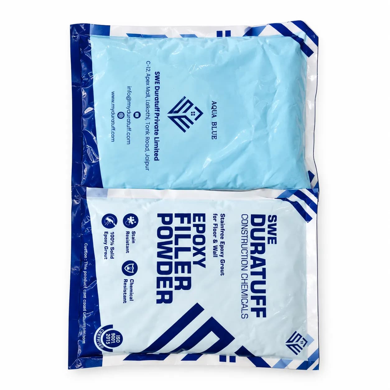 SWE Duratuff Epoxy Grout 1kg Aqua Blue (1 bkt) — image 1