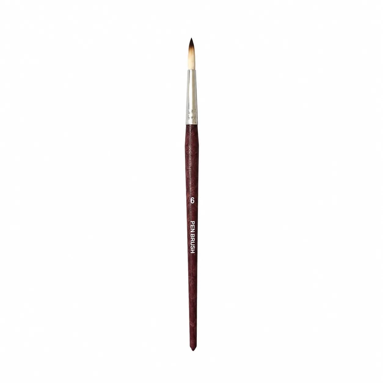 WS Writing Brush Round 6No. (12 Pcs)