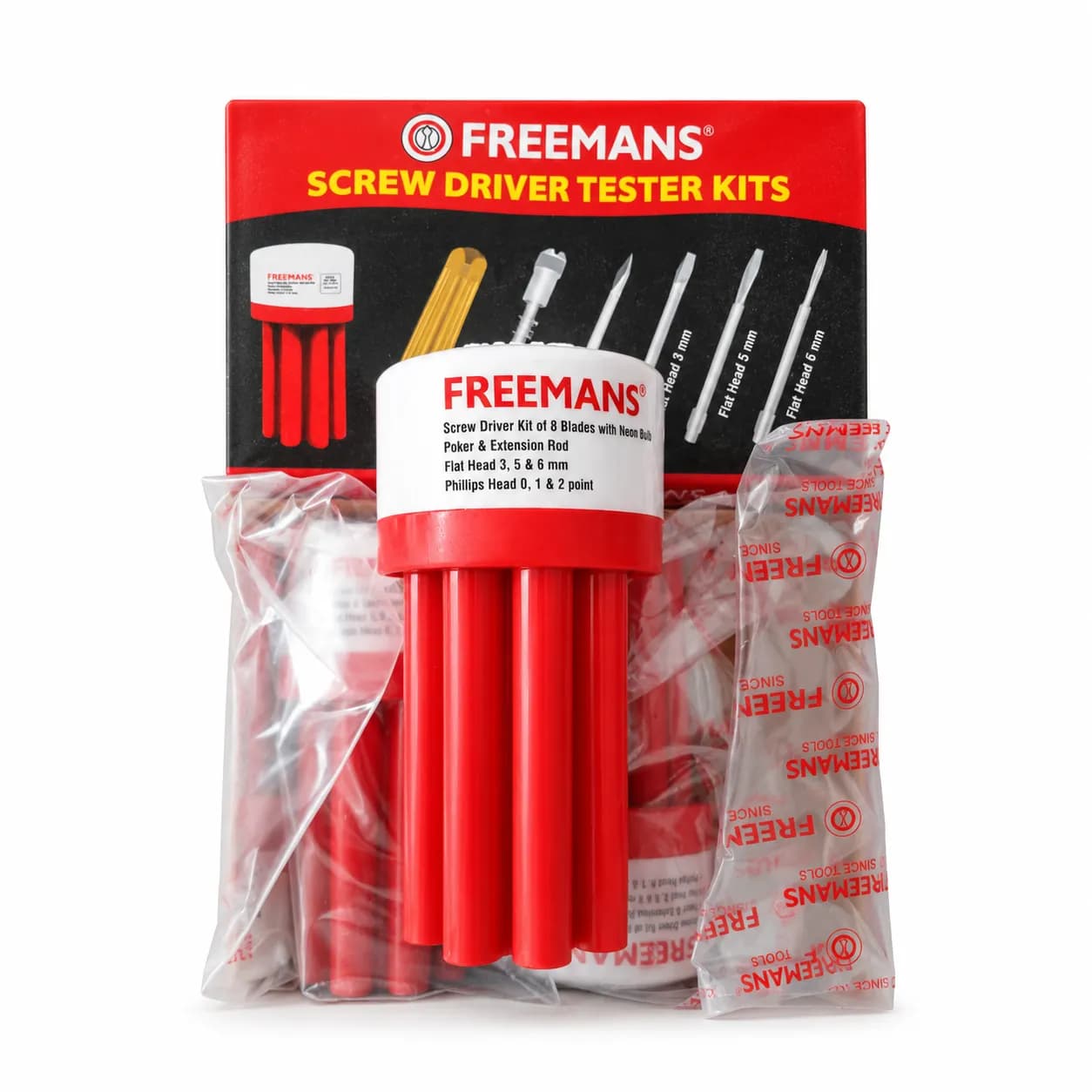 Freemans TK08 Screwdriver 8Pcs Kit (5 Kit)