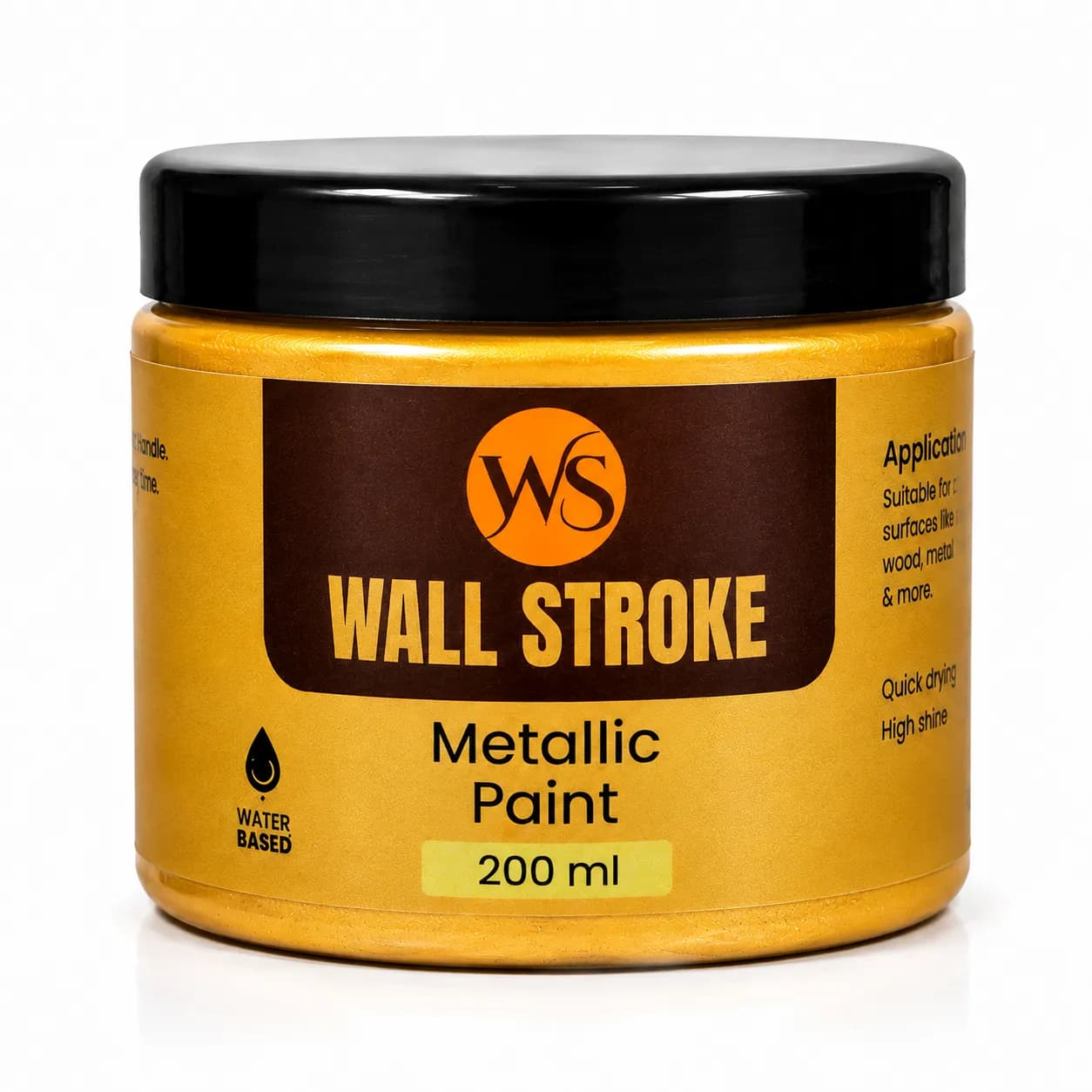 WS Metalic Color Gold 200 ml (12 Pcs)