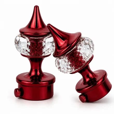 40mm Crystal Curtain Bracket Rose Gold (6 Set)