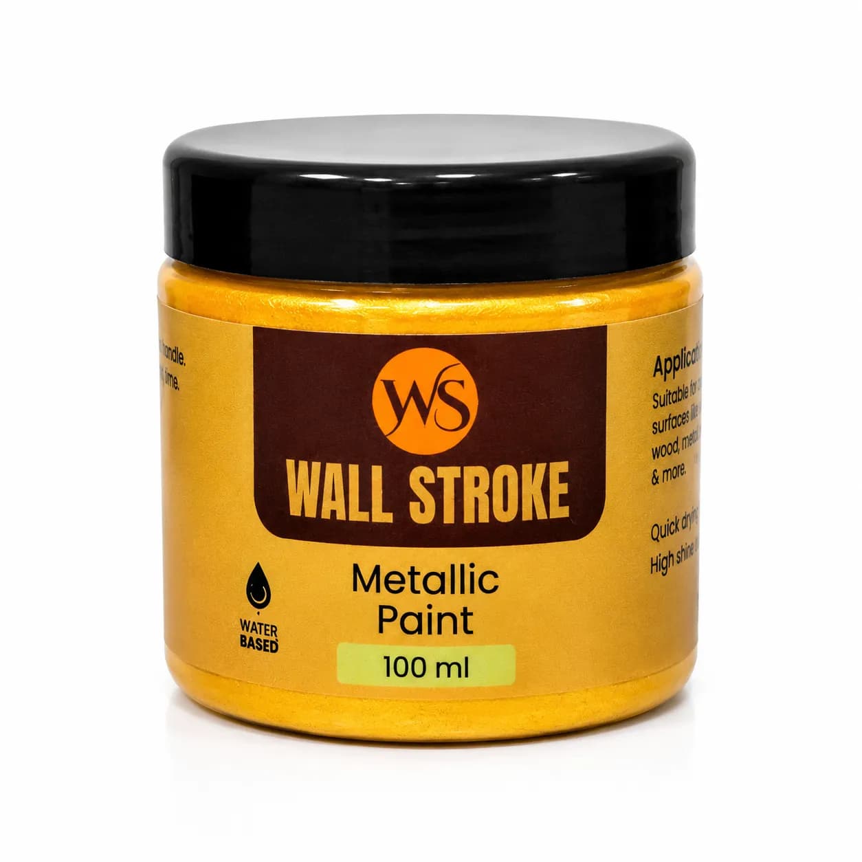 WS Metalic Color Gold 100 ml (12 Pcs)