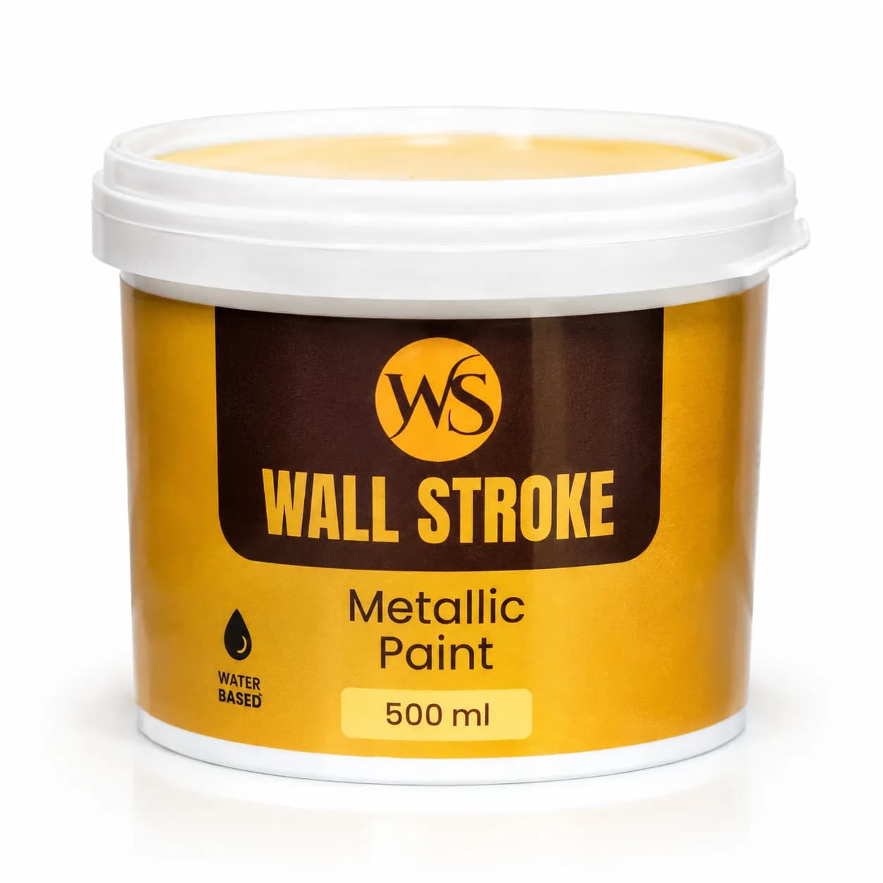 WS Metalic Color Gold 500 ml (6 Pcs)