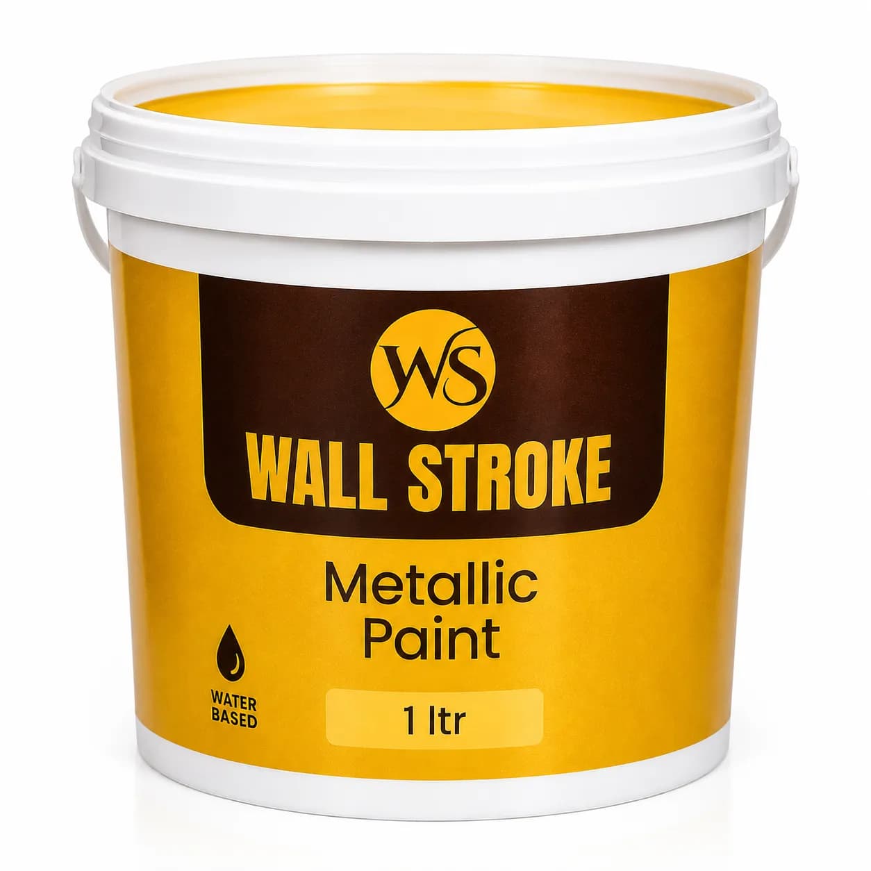 WS Metalic Color Gold 1 Lit. (3 Pcs)