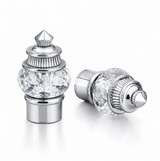 50mm Crystal Curtain Bracket Cp 350gm (3 Set)