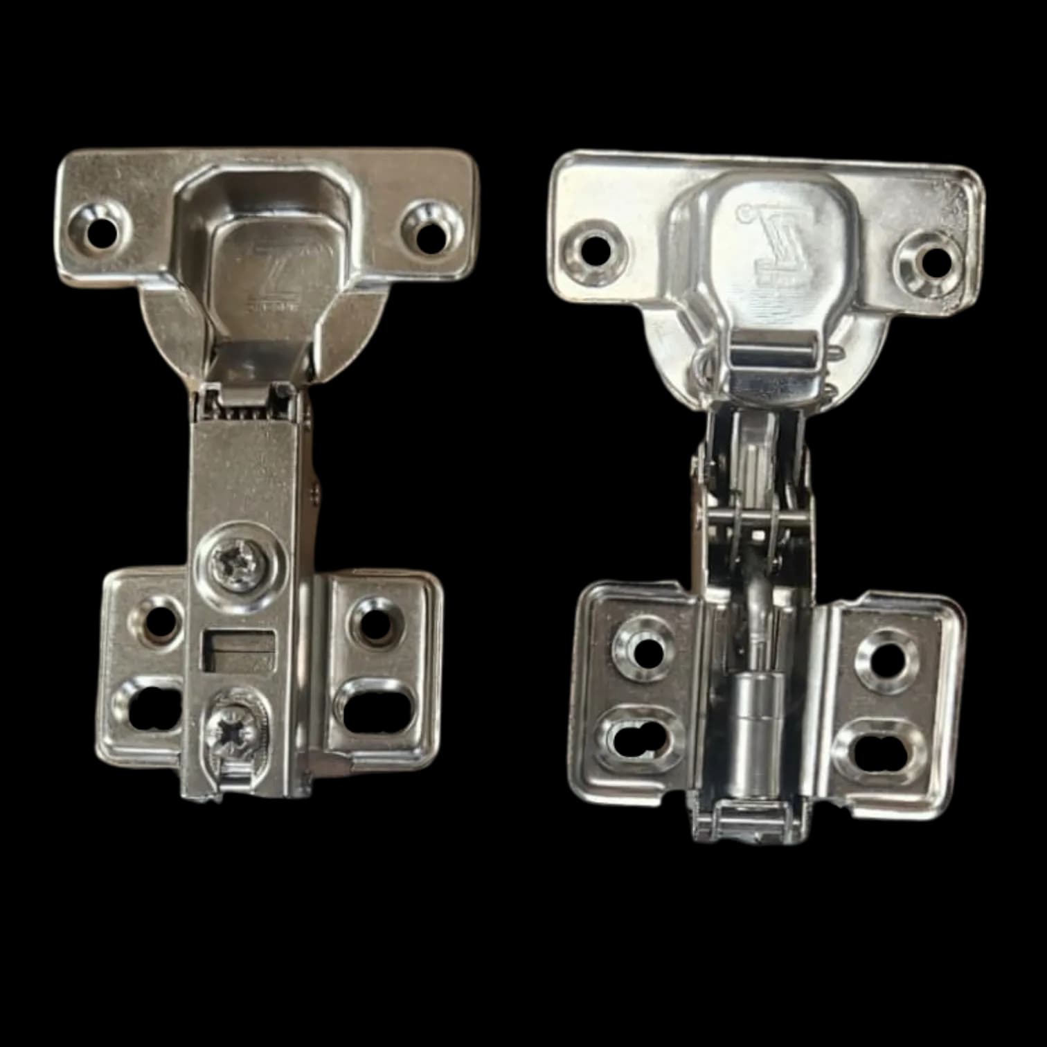 Zincline Normal Hinge Soft Close 0* Crank (100 Set)