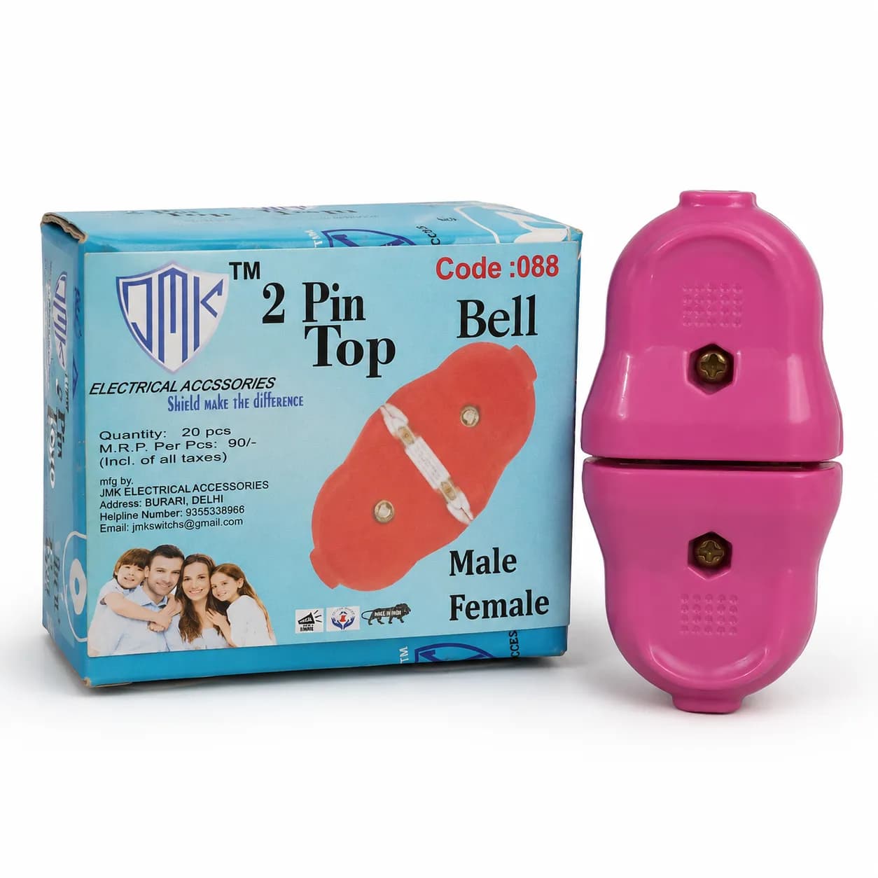 JMK Male Female Bell Type (20 Pcs)