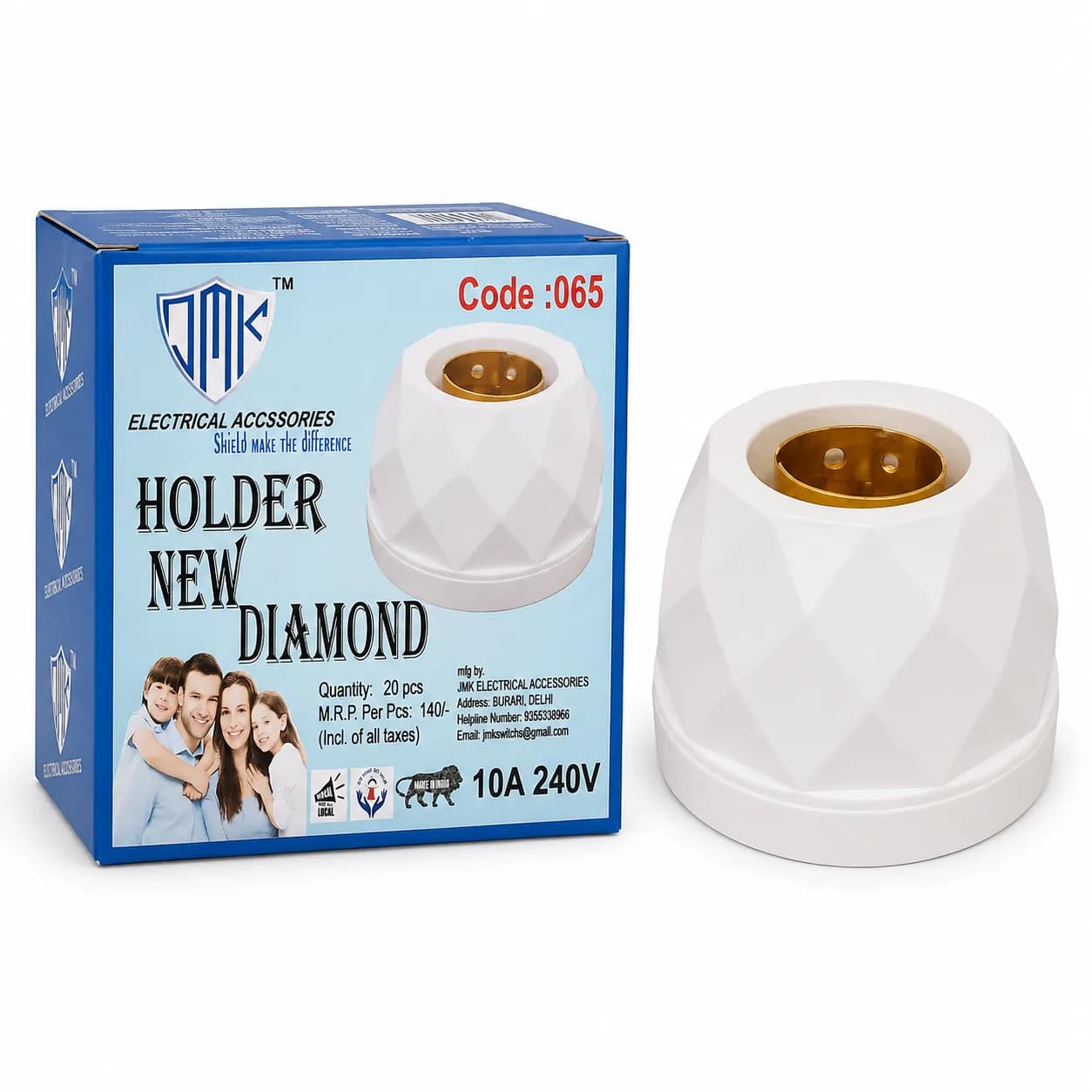 JMK Batten Holder Diamond (20 Pcs)