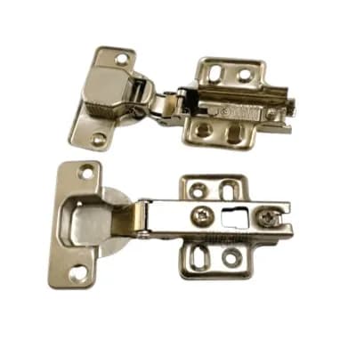Zincline Normal Hinge Non Soft Close 15* Crank (Jhatka) (100 Set)