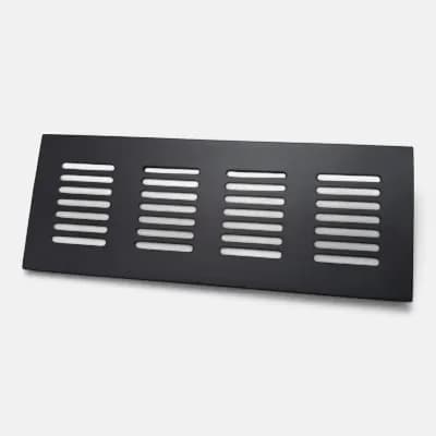 Kitchen Alu. Ventilation Jali Black 3x6" (24 Pcs)